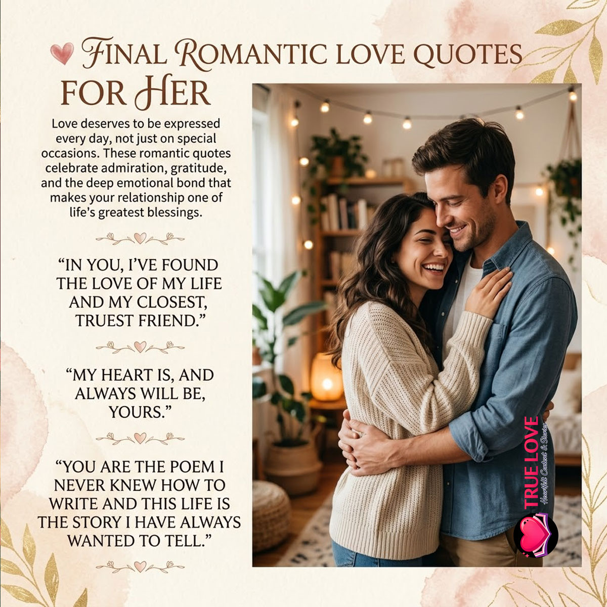 Beautiful Love Quotes for Her 