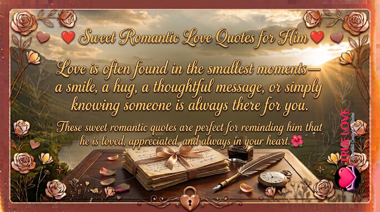 Romantic Love Quotes for Him