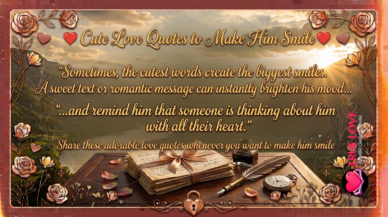 Romantic Love Quotes for Him