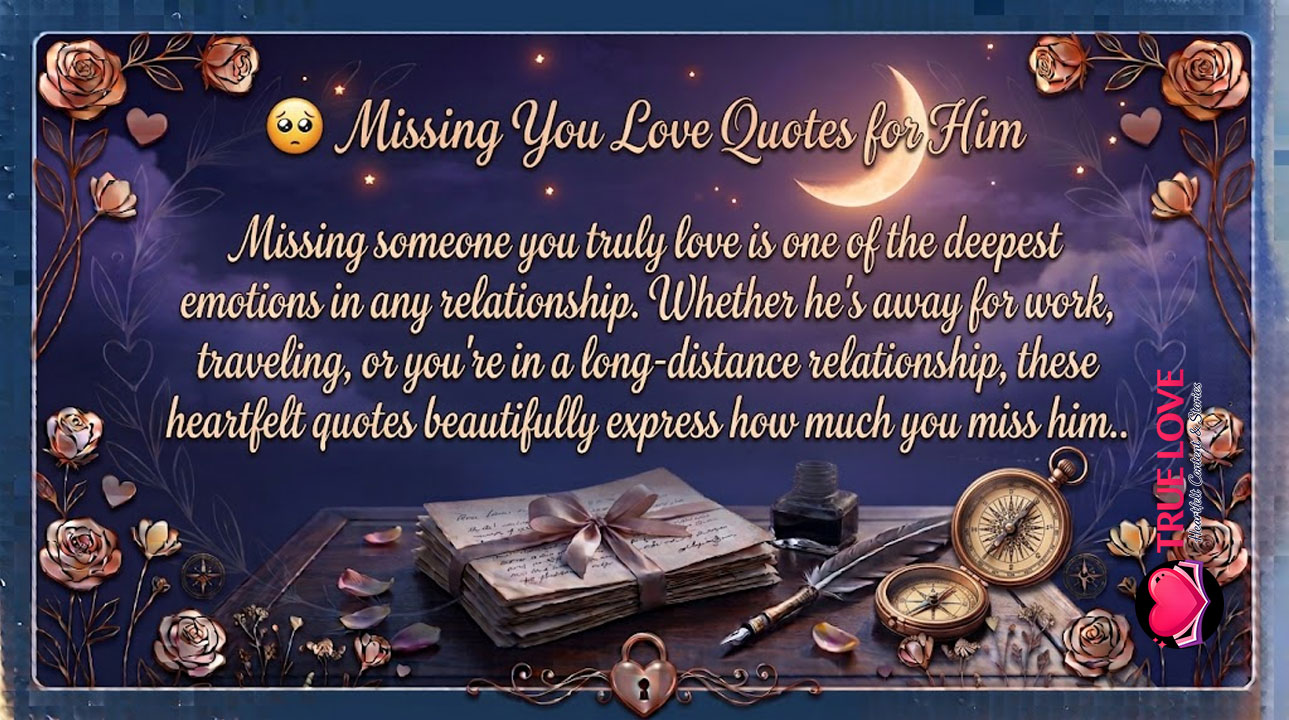 Romantic Love Quotes for Him