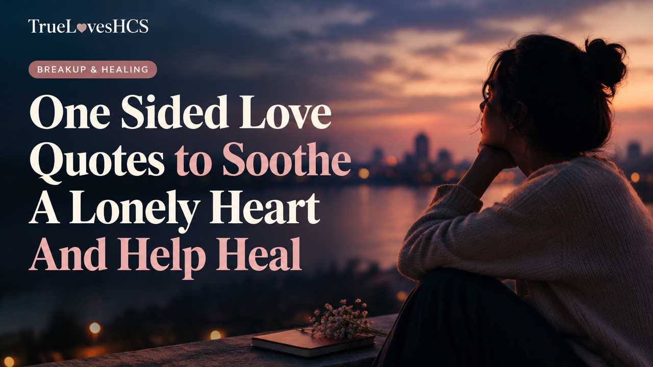 one sided love quotes featured poster