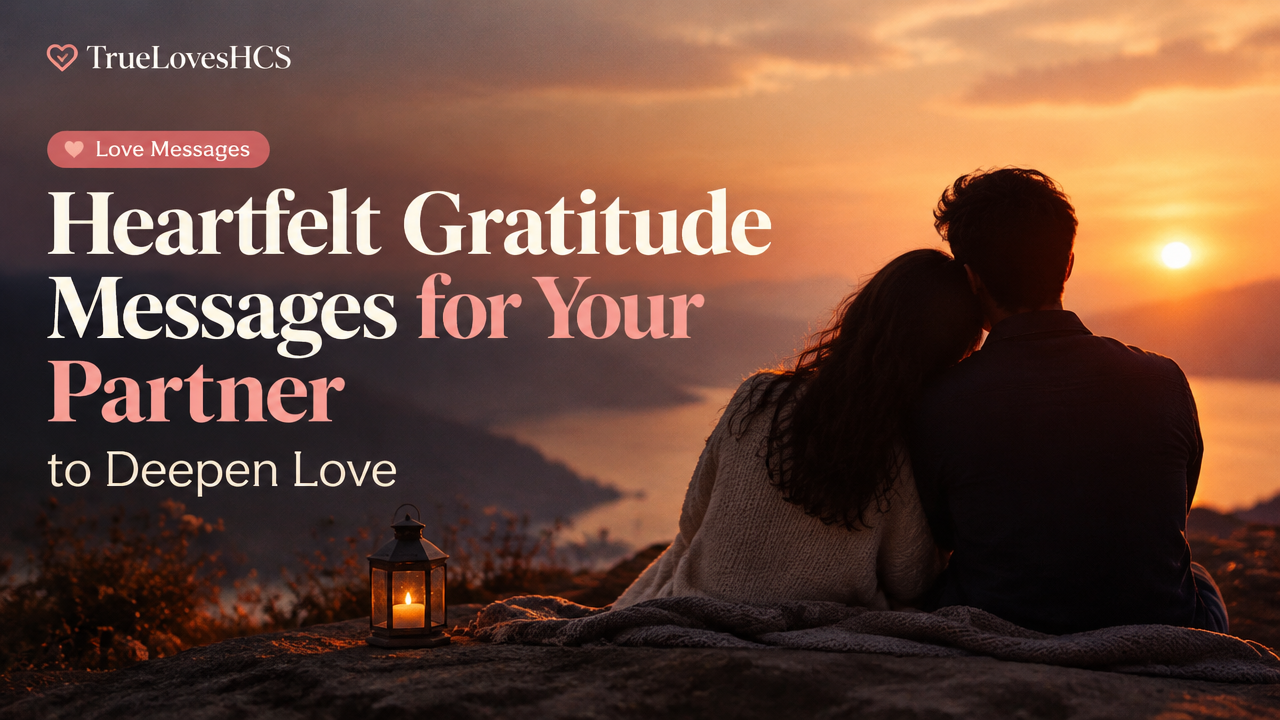 heartfelt gratitude messages for your partner featured poster