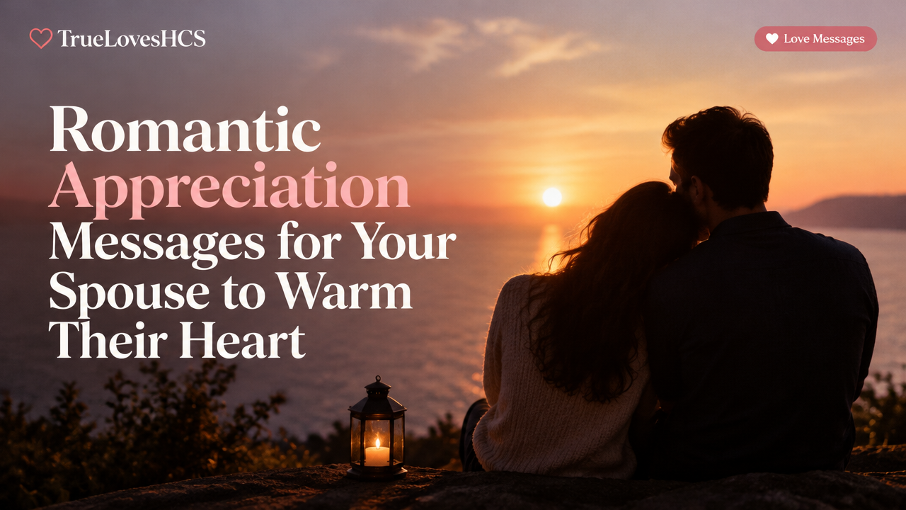 romantic appreciation messages for your spouse featured poster