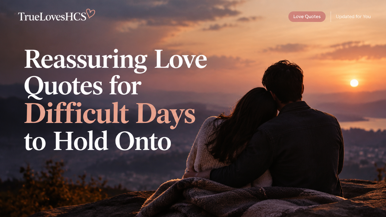 reassuring love quotes for difficult days featured poster